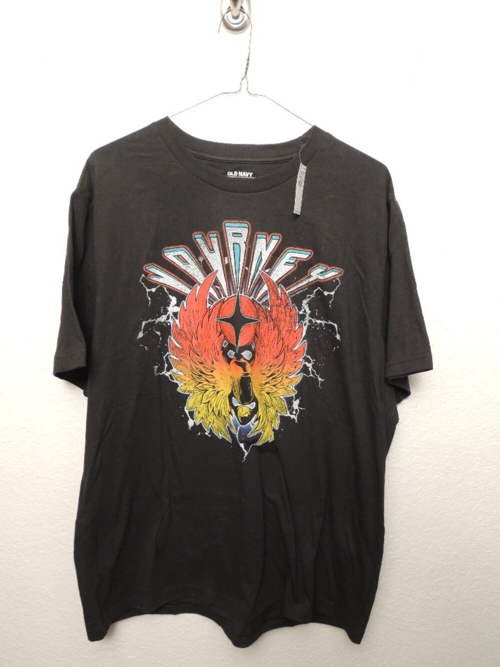 NWT Old Navy Journey Classic Rock Band Graphic Tee Shirt Men’s Size Large L